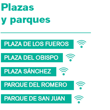 Plazas y parques